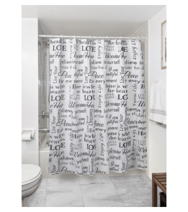 POLYESTER CURTAINS 75GSM 12PC