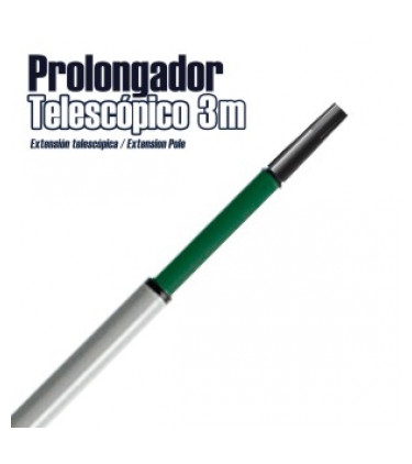 Telescopic extension pole 1,7M to 3M